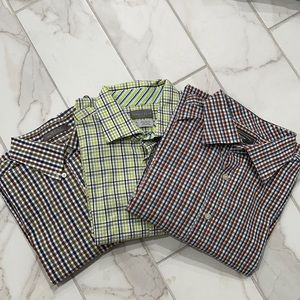 Men’s long sleeve button down shirts bundle XL